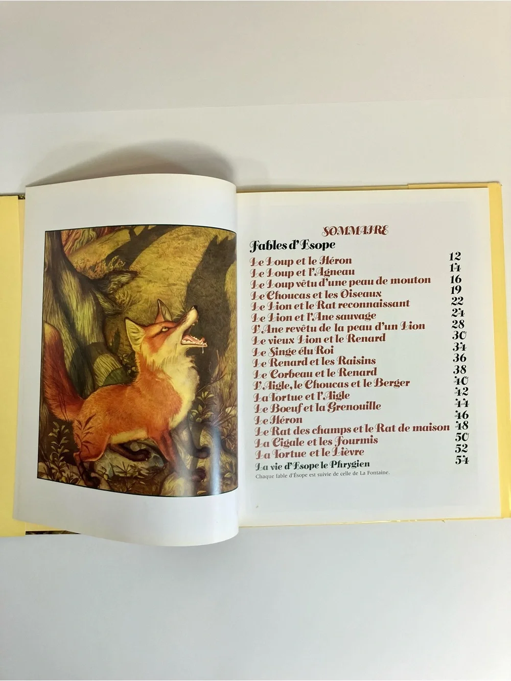 Livre vintage Fables d'Esope et de La Fontaine Charles Santore 1995 Littérature - Picture 6 of 17